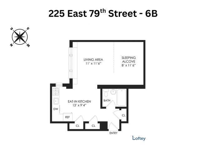 225 E 76th St #6B, New York, NY 10021