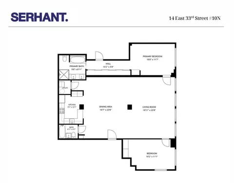 14 E 33rd St #10N, New York, NY 10016