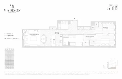 95 Madison Ave #5B, New York, NY 10016