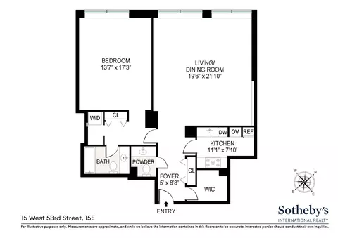 15 W 53rd St #15E, New York, NY 10019
