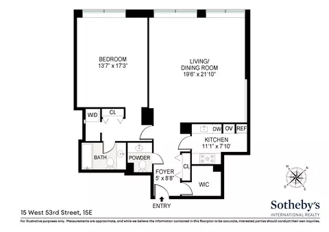 15 W 53rd St #15E, New York, NY 10019