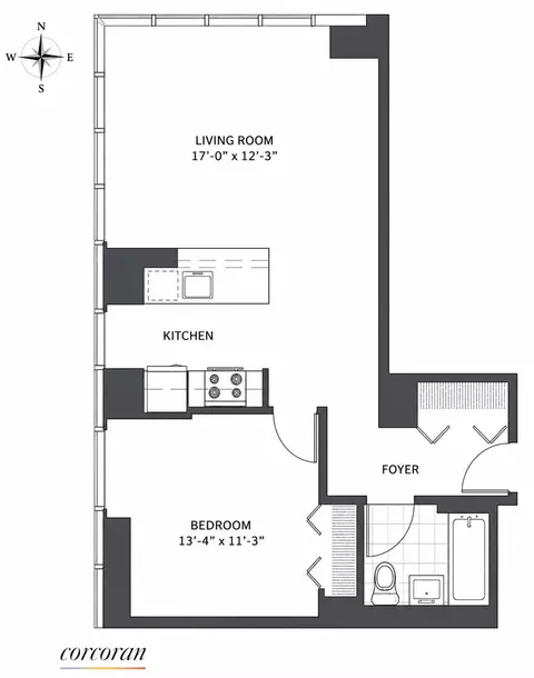 350 W 42nd St #28B, New York, NY 10036