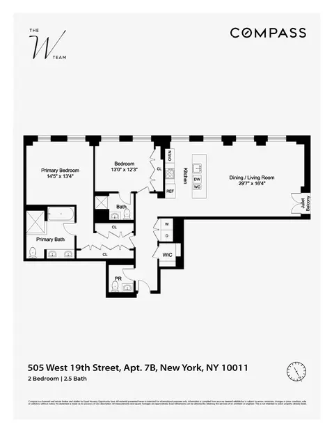 505 W 19th St #7B, New York, NY 10011