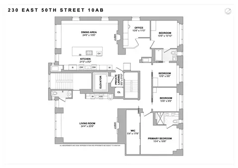 230 E 50th St #10AB, New York, NY 10022