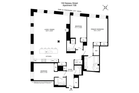150 Nassau St #15B, New York, NY 10038