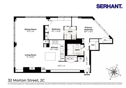 32 Morton St #2C, New York, NY 10014