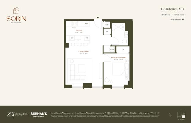 439 W 36th St #9D, New York, NY 10018