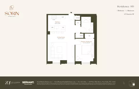 439 W 36th St #9D, New York, NY 10018