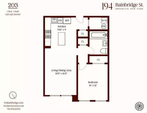 194 Bainbridge St #203, Brooklyn, NY 11233