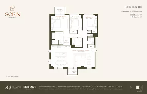 439 W 36th St #11B, New York, NY 10018