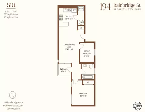 194 Bainbridge St #310, Brooklyn, NY 11233