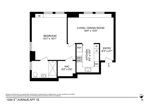 1200 5th Ave #1E, New York, NY 10029