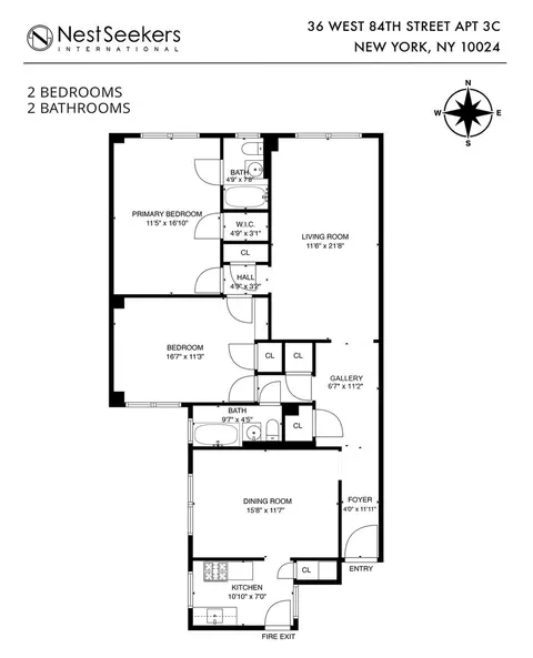 36 W 84th St #3-C, New York, NY 10024