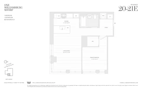 480 Kent Ave #21E, Brooklyn, NY 11249