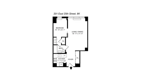 201 E 25th St #6K, New York, NY 10010