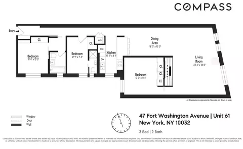 47 Fort Washington Ave #61, New York, NY 10032