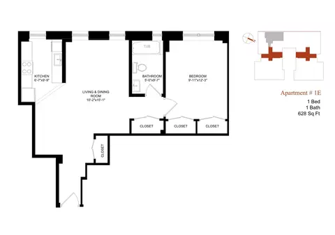 86 Thayer St #1-E, New York, NY 10040
