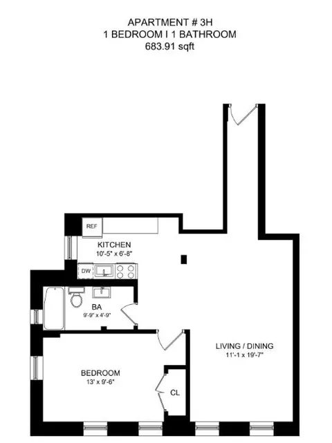 86 Thayer St #3-H, New York, NY 10040