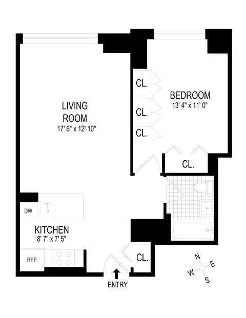 350 W 42nd St #18E, New York, NY 10036
