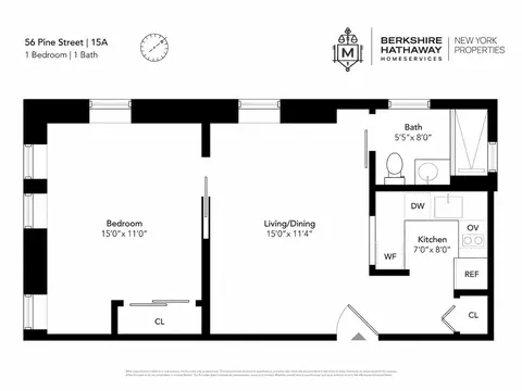56 Pine St #15A, New York, NY 10005