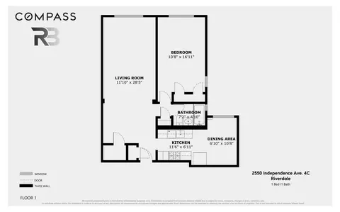 2550 Independence Ave #4C, Bronx, NY 10463