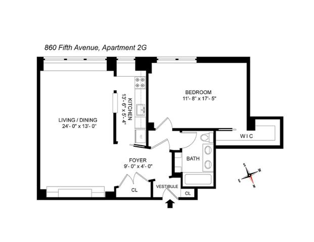 860 5th Ave #2G, New York, NY 10065
