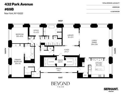 432 Park Ave #69B, New York, NY 10022
