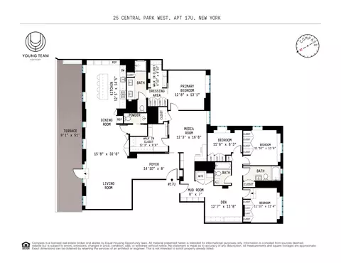 25 Central Park W #17RU, New York, NY 10023