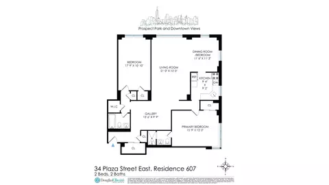 34 Plaza St E #607, Brooklyn, NY 11238