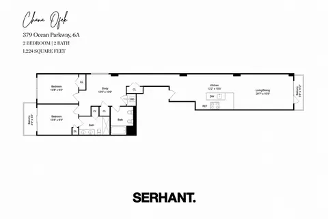 379 Ocean Pkwy #6A, Brooklyn, NY 11218