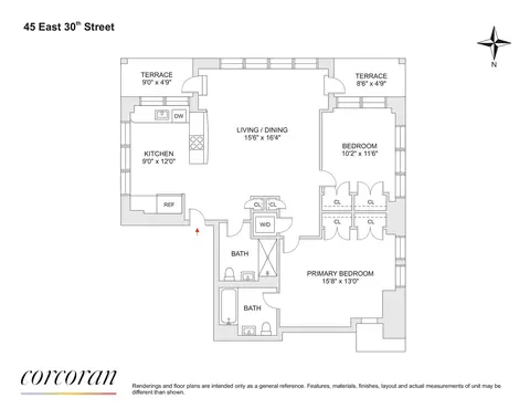 45 E 30th St #12A, New York, NY 10016
