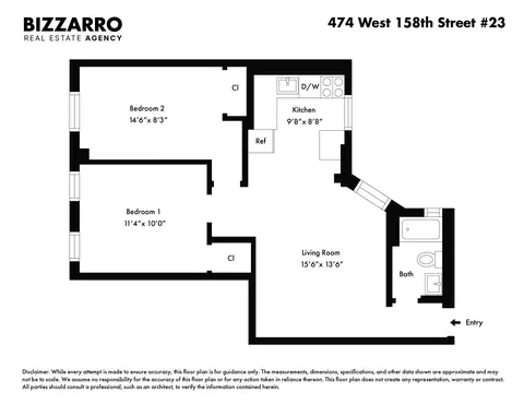 474 W 158th St #23, New York, NY 10032