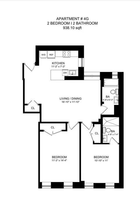 86 Thayer St #4-G, New York, NY 10040