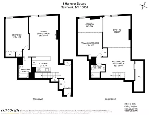 3 Hanover Sq #2H, New York City, NY 10004