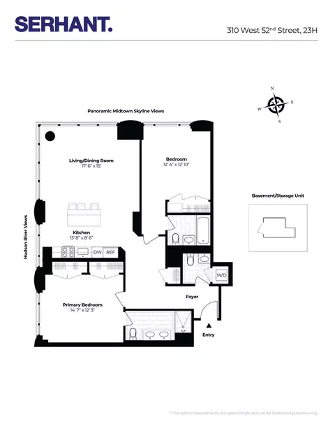 310 W 52nd St #23H, New York, NY 10019