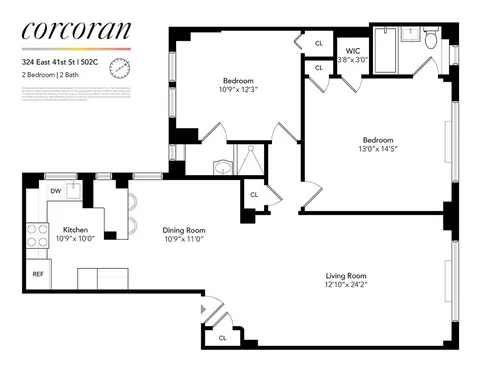 324 E 41st St #502C, New York, NY 10017