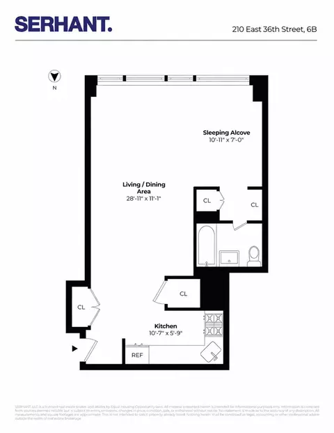 210 E 36th St #6B, New York, NY 10016