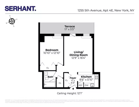 1255 5th Ave #4E, New York, NY 10029