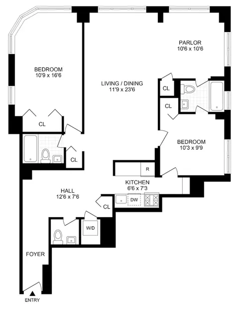 30 W 63rd St #14N, New York, NY 10023
