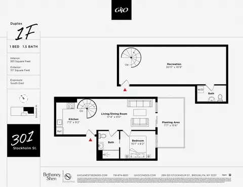 301 Stockholm St #1-F, Brooklyn, NY 11237