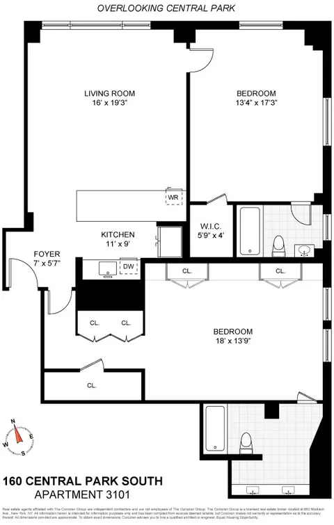 160 Central Park S #3101/3118, New York, NY 10019