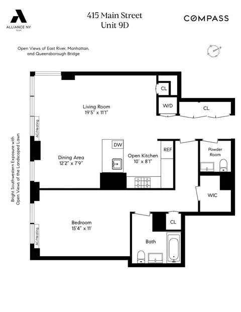 415 Main St #9D, New York, NY 10044
