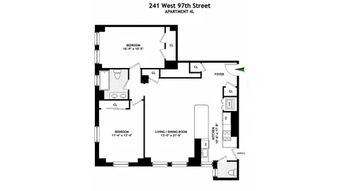 241 W 97th St #4L, New York, NY 10025
