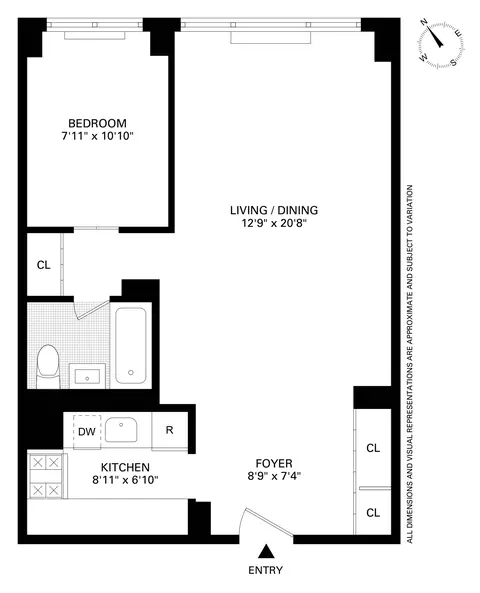 444 E 75th St #9C, New York, NY 10021