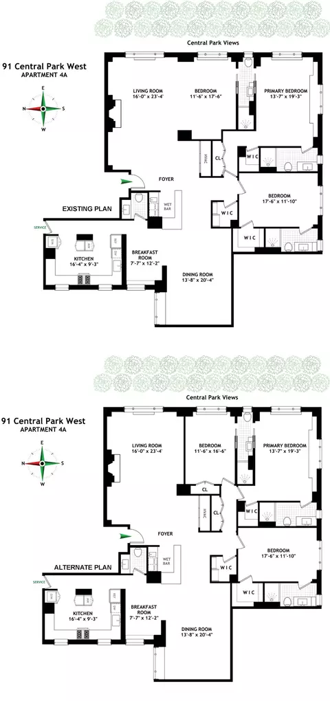 91 Central Park W #4A, New York, NY 10023