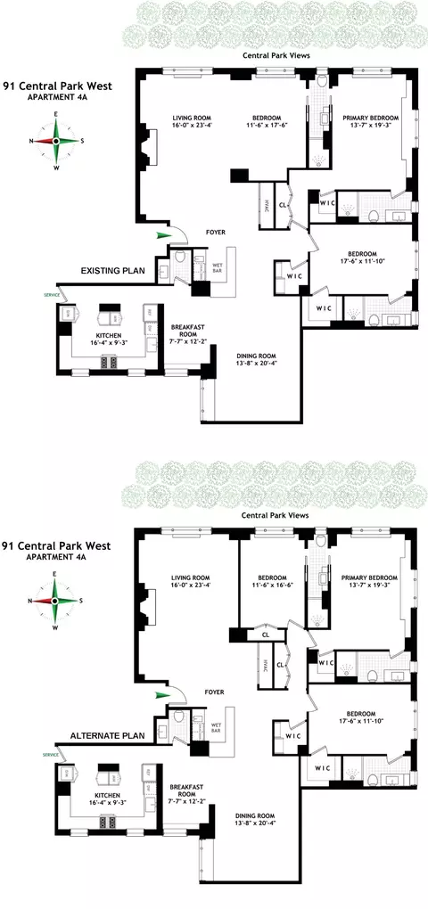 91 Central Park W #4A, New York, NY 10023