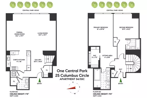 25 Columbus Cir #ST54/55C, New York, NY 10019
