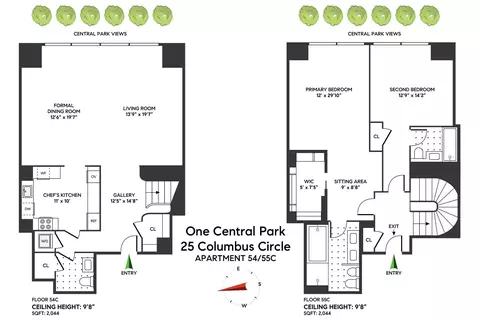25 Columbus Cir #ST54/55C, New York, NY 10019