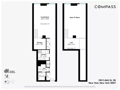 310 E 46th St #3N, New York, NY 10017