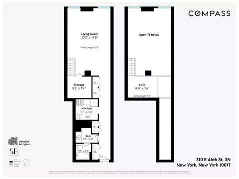 310 E 46th St #3N, New York, NY 10017